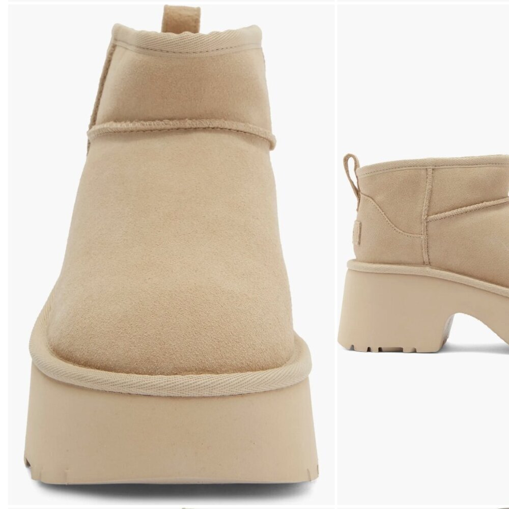 UGG Classic Ultra Mini New Heights Platform Boot – MDSD – Size 9 – NWT - Picture 3 of 5